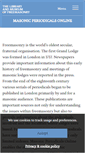 Mobile Screenshot of masonicperiodicals.org